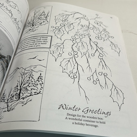 🌻4/$20 Watercolour & Acrylic Paint Box Of Ideas Volume 2 Softcover Vintage Book - Picture 7 of 15